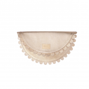 Gold Daisy Clutch