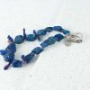 Rock Crystal Necklace in Blue 1 rock necklace 5 Necklace by RusiDesigns
