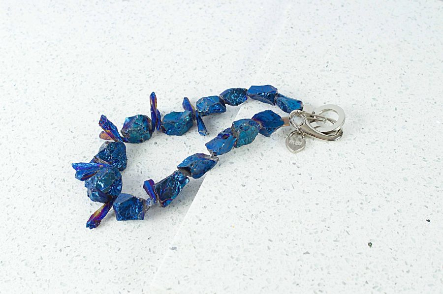 purple necklace pantone color of 2022 Necklace by RusiDesigns