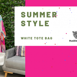Summer Style WHITE TOTE BAGS